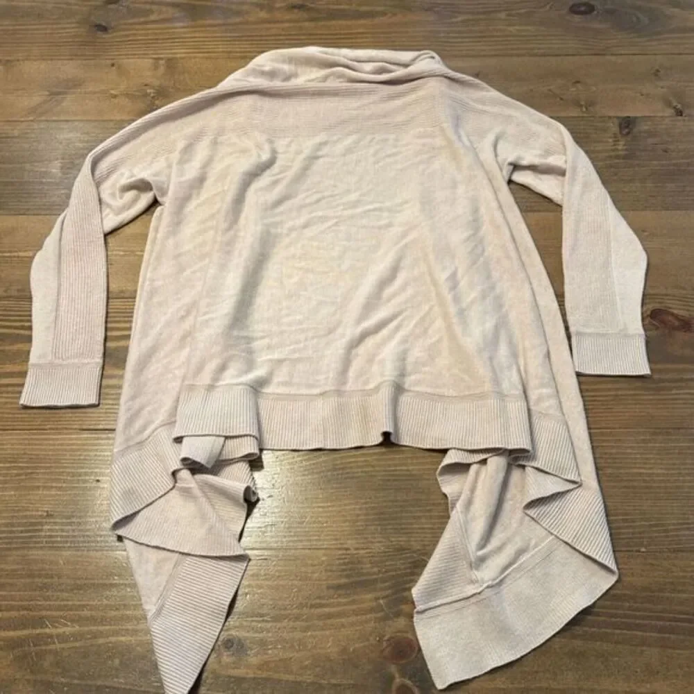Lululemon Women's Open Front Sweater Cardigan Dusty Pink‎ Size 4